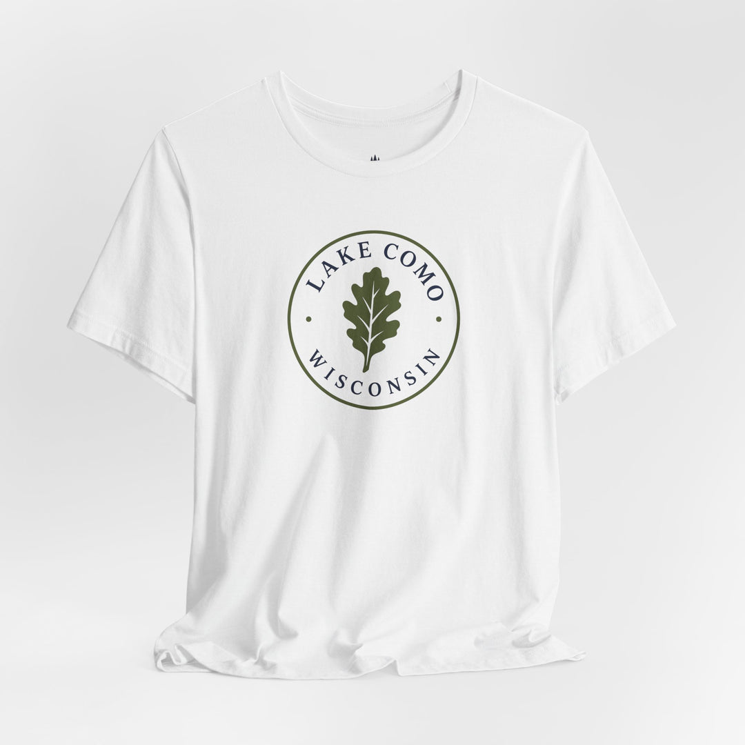 Lake Como Wisconsin Oak Leaf Tee