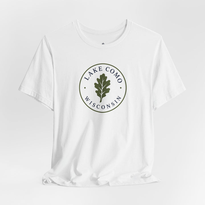 Lake Como Wisconsin Oak Leaf Tee