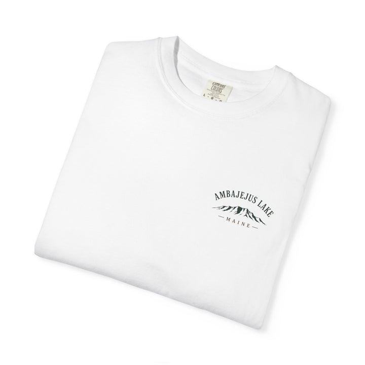 Ambajejus Lake Scenic T-Shirt — Maine Lake Cabin Tee