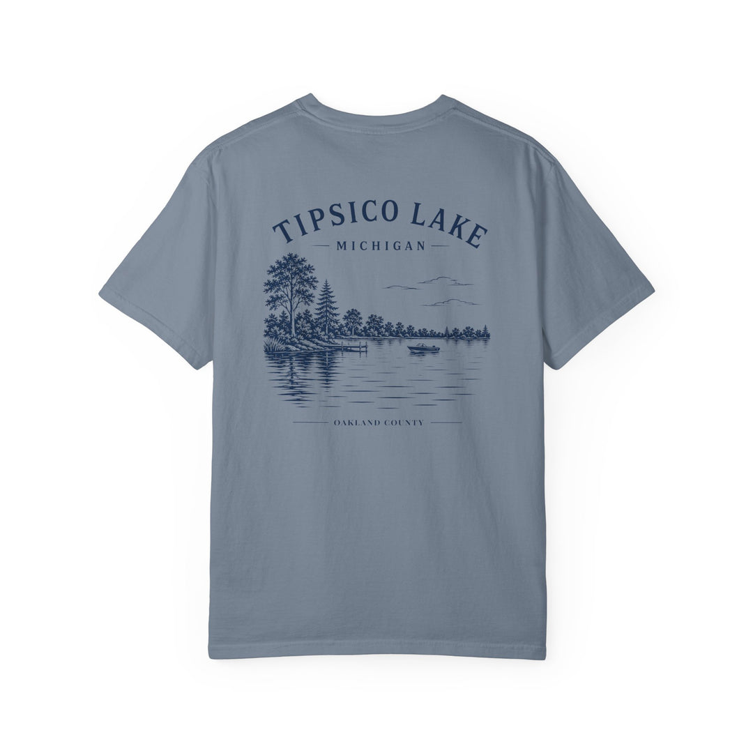 Tipsico Lake Tee — Michigan Lakeside Cabin Vintage Graphic Tee