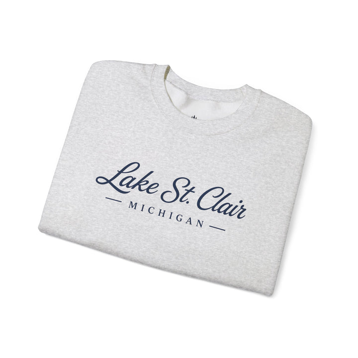 Lake St. Clair Michigan Crewneck Sweatshirt