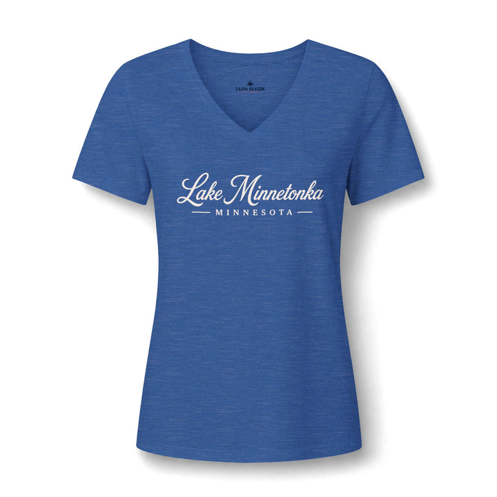 Lake Minnetonka V-Neck Tee — &