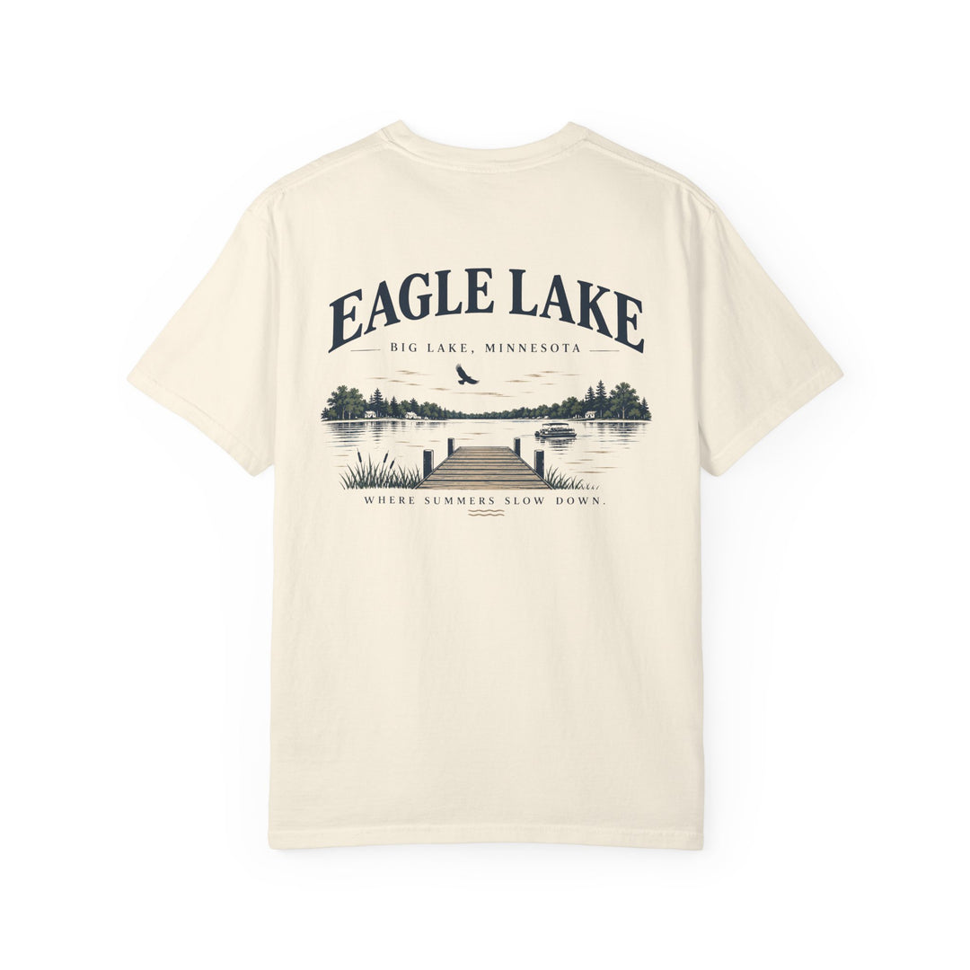 Eagle Lake T-Shirt - Vintage Lakeside Graphic (Eagle Lake - Big Lake, MN)