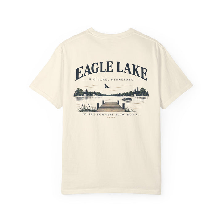 Eagle Lake T-Shirt - Vintage Lakeside Graphic (Eagle Lake - Big Lake, MN)