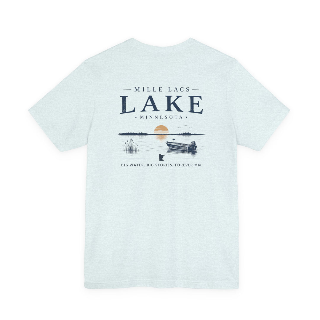Mille Lacs Lake - Big Water Big Stories Tee