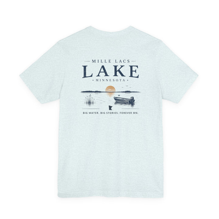 Mille Lacs Lake - Big Water Big Stories Tee