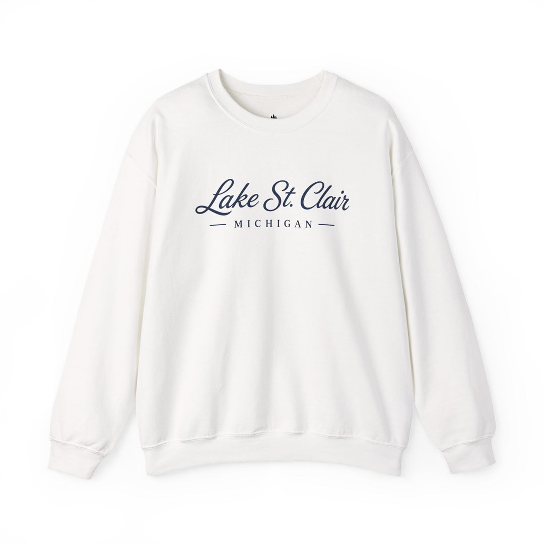 Lake St. Clair Michigan Crewneck Sweatshirt