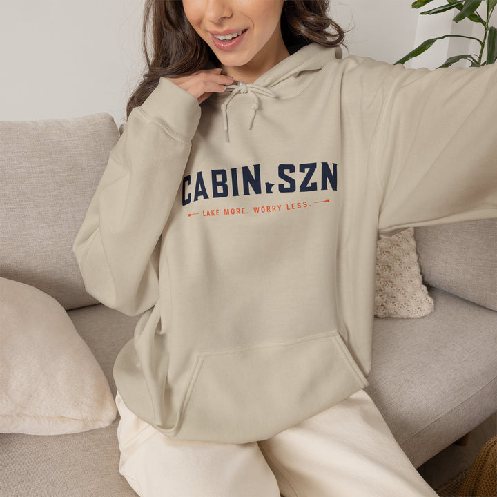 Minnesota Cabin SZN Hoodie – Cozy MN Cabin Season Pullover