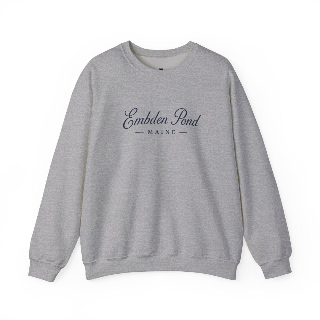 Embden Pond Maine Crewneck Sweatshirt