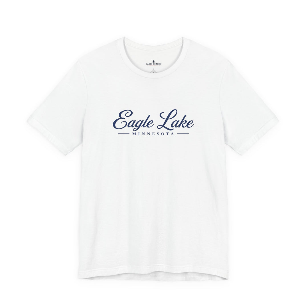 Eagle Lake Minnesota Script Tee