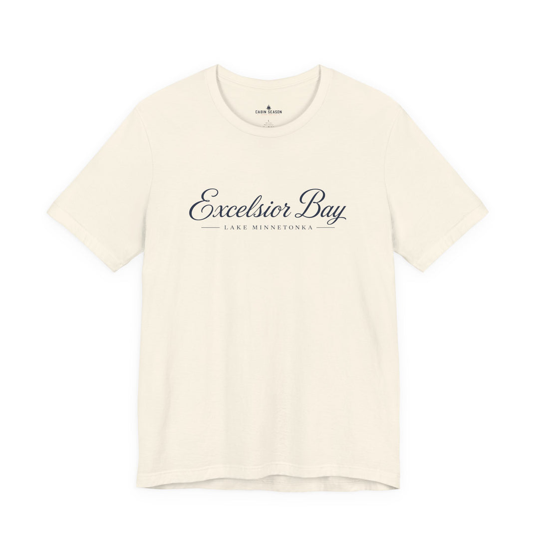 Excelsior Bay Lake Minnesota Script Tee