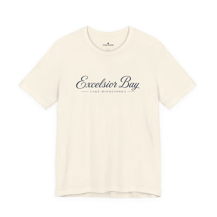 Excelsior Bay Lake Minnesota Script Tee