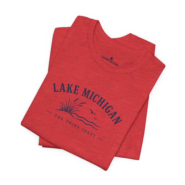 Lake Michigan Tee — The Third Coast Sunrise Graphic Shirt