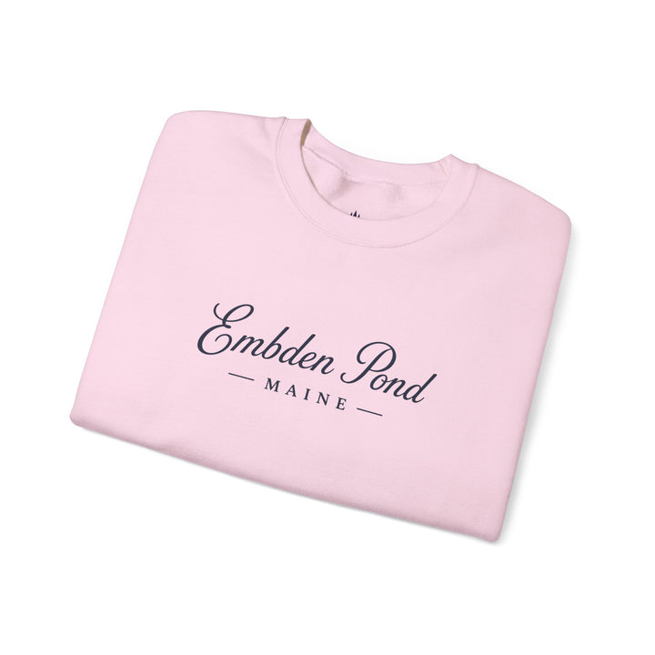 Embden Pond Maine Crewneck Sweatshirt
