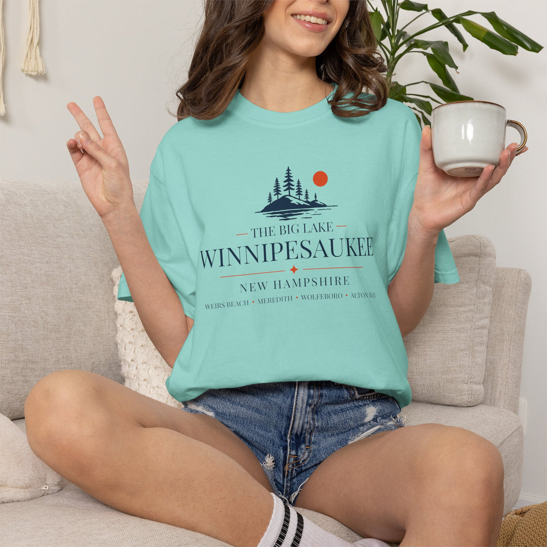 Lake Winnipesaukee New Hampshire T-Shirt — The Big Lake Island Tee
