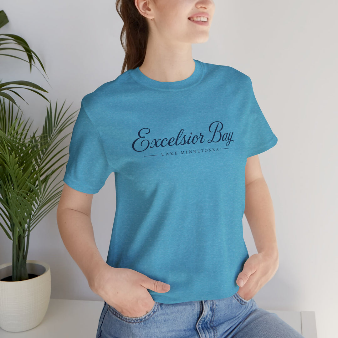 Excelsior Bay Lake Minnesota Script Tee