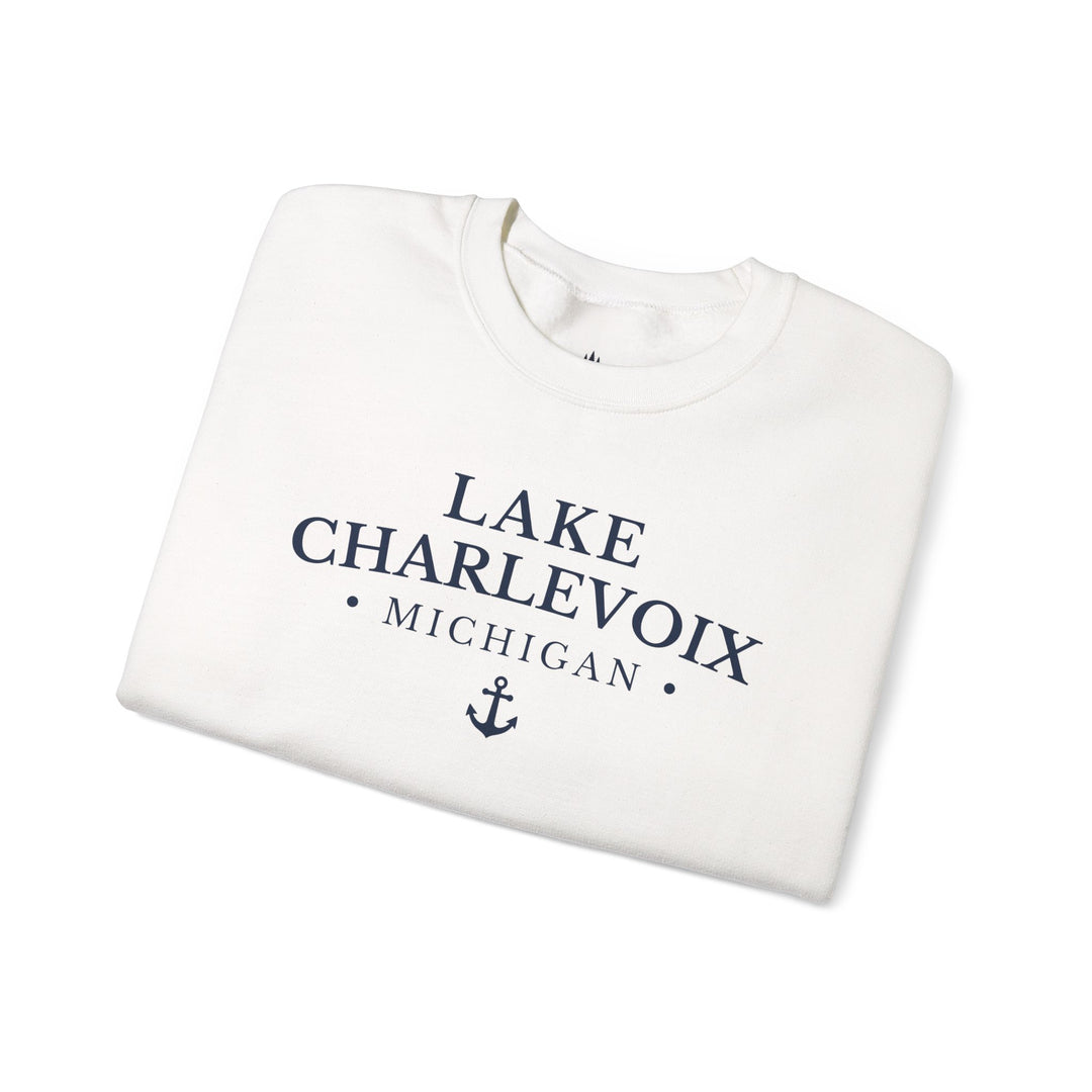 Lake Charlevoix Michigan Crewneck Sweatshirt