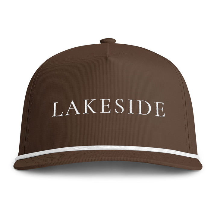 Lakeside Rope Hat | Embroidered Lake Hat