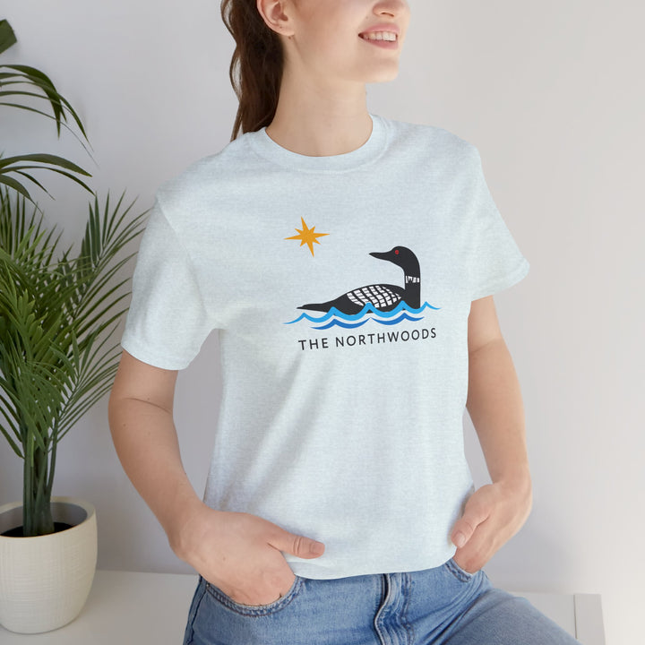 Wisconsin Northwoods Loon Tee