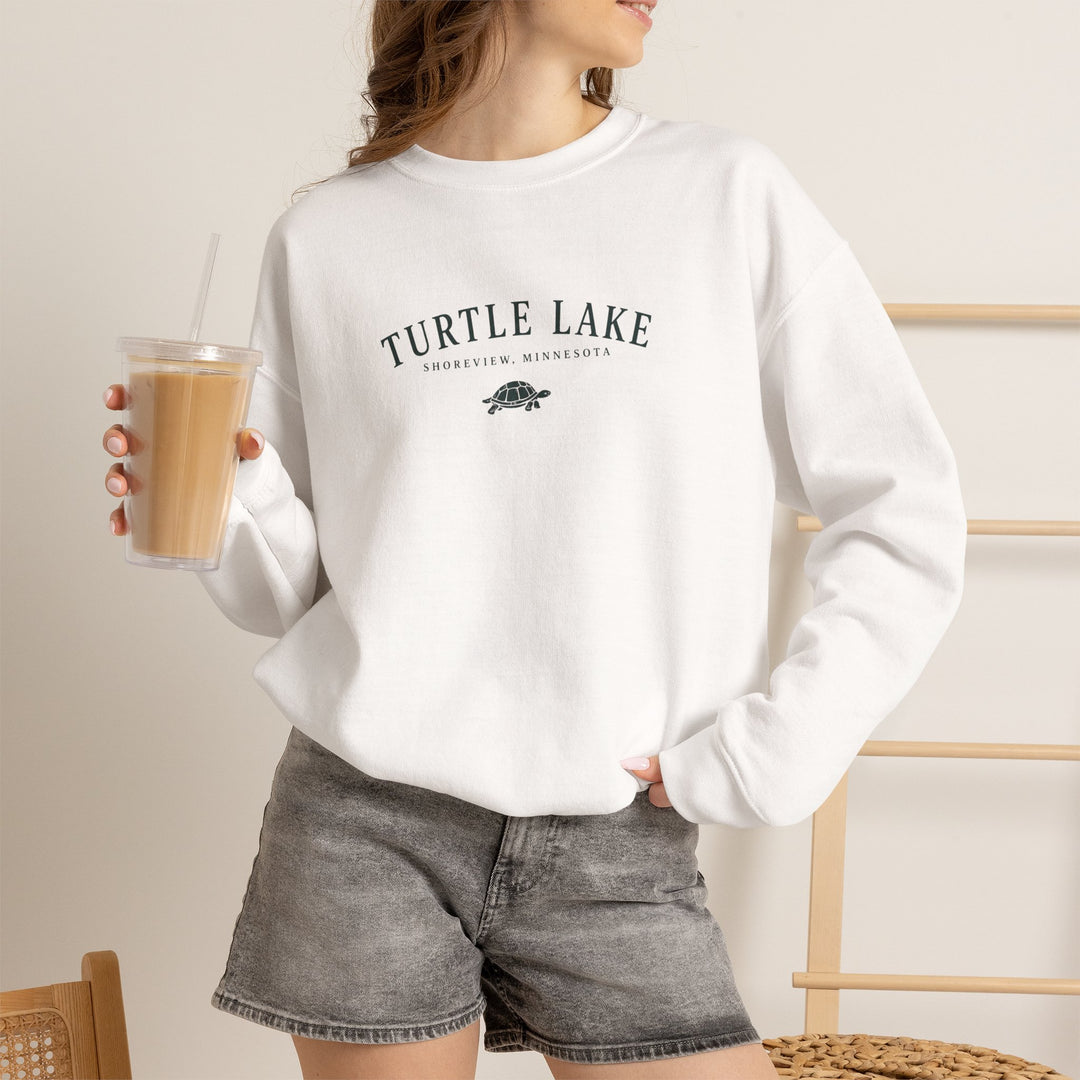 Turtle Lake Shoreview, Minnesota Crewneck Sweatshirt