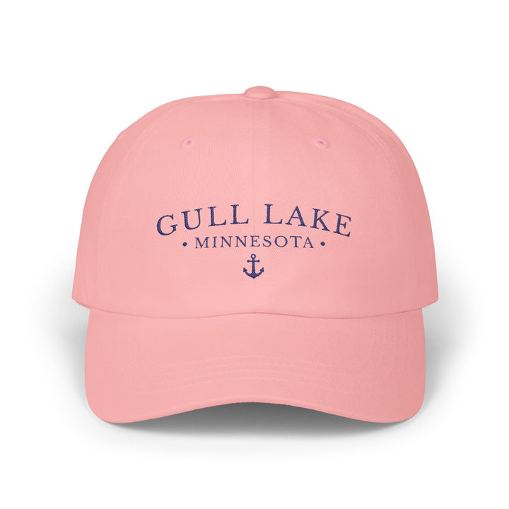 Gull Lake Minnesota Hat - Light Embroidered Anchor Hat
