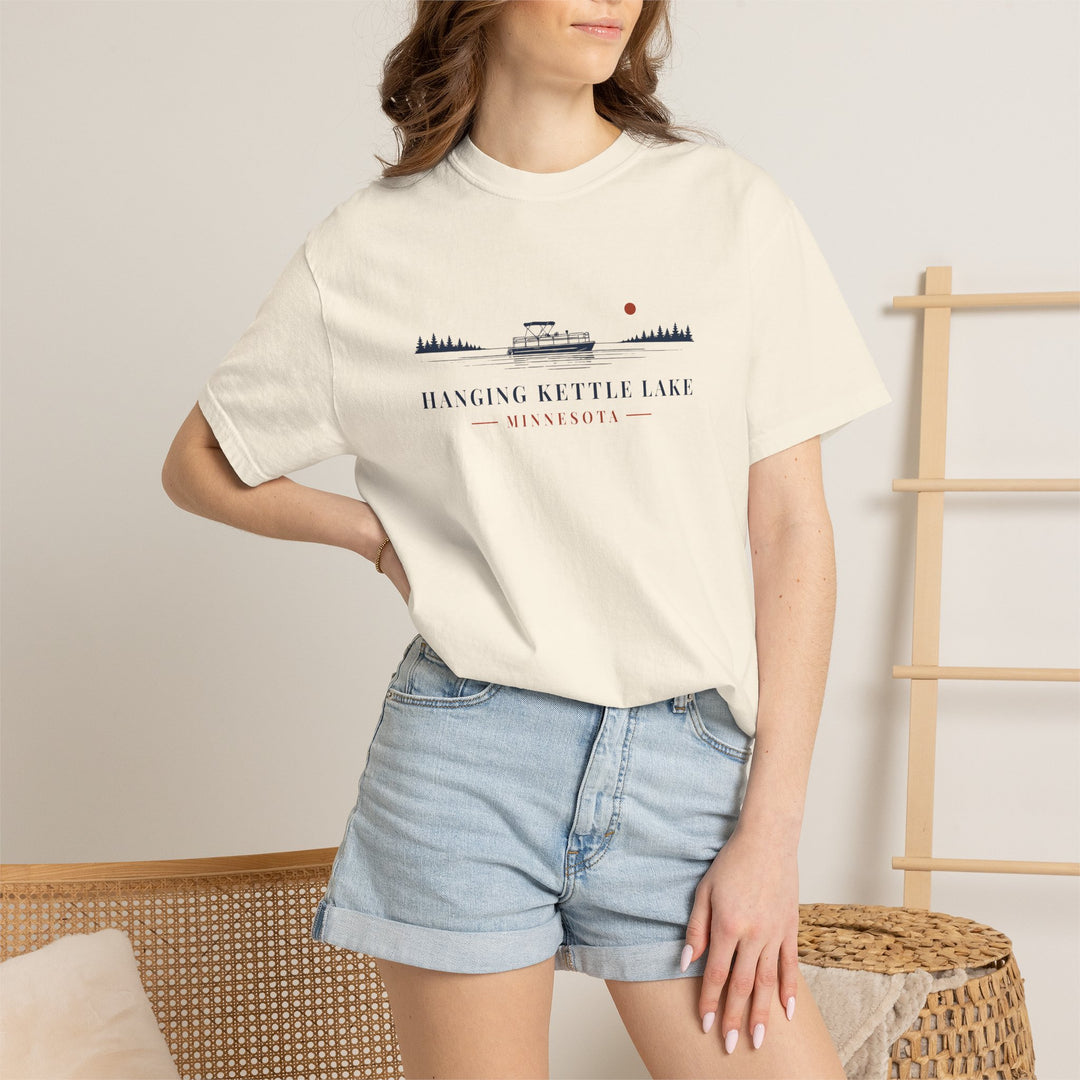 Hanging Kettle Lake Pontoon Tee
