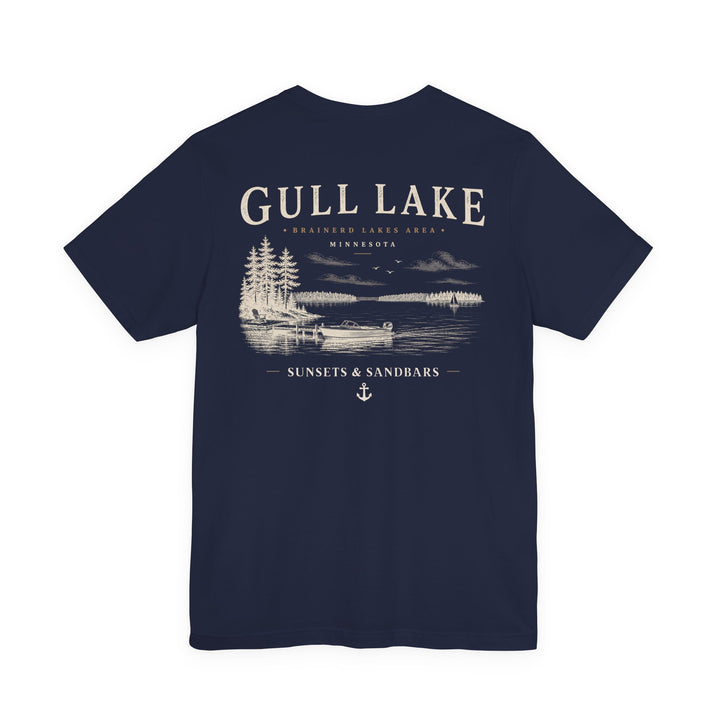 Gull Lake - Sunsets &amp; Sandbars Tee