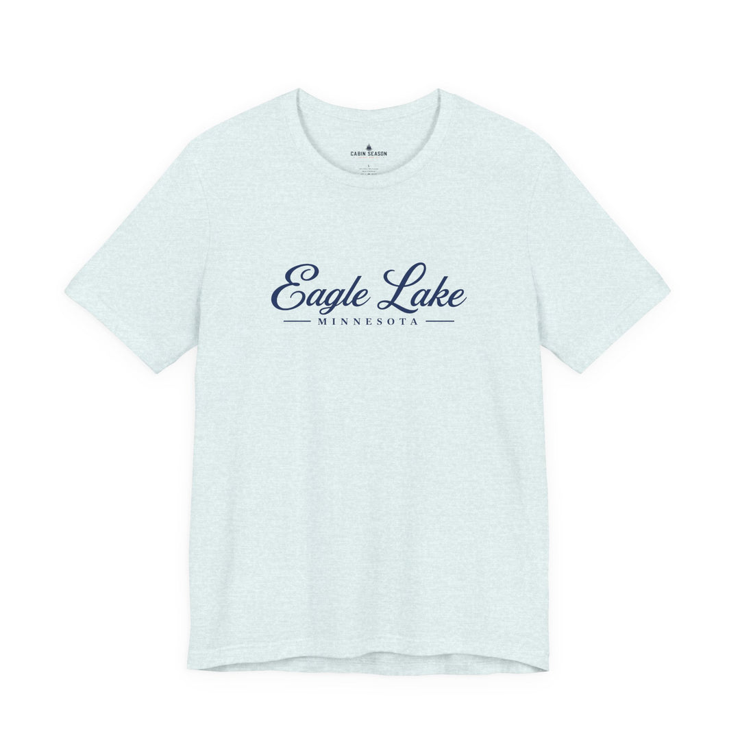 Eagle Lake Minnesota Script Tee