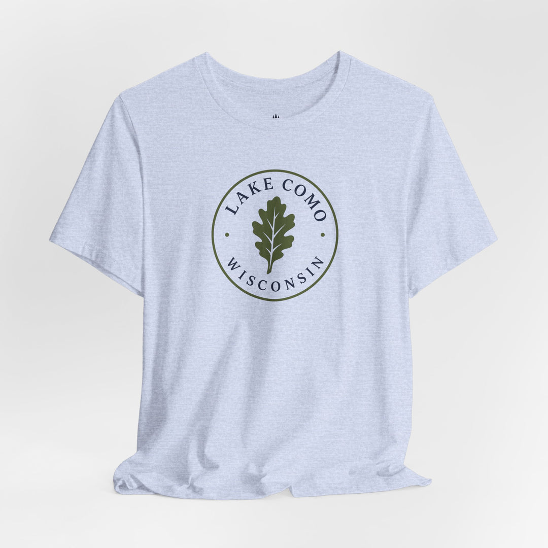 Lake Como Wisconsin Oak Leaf Tee