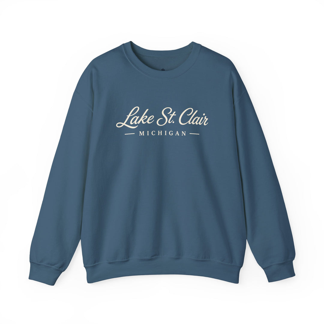 Lake St. Clair Michigan Crewneck Sweatshirt