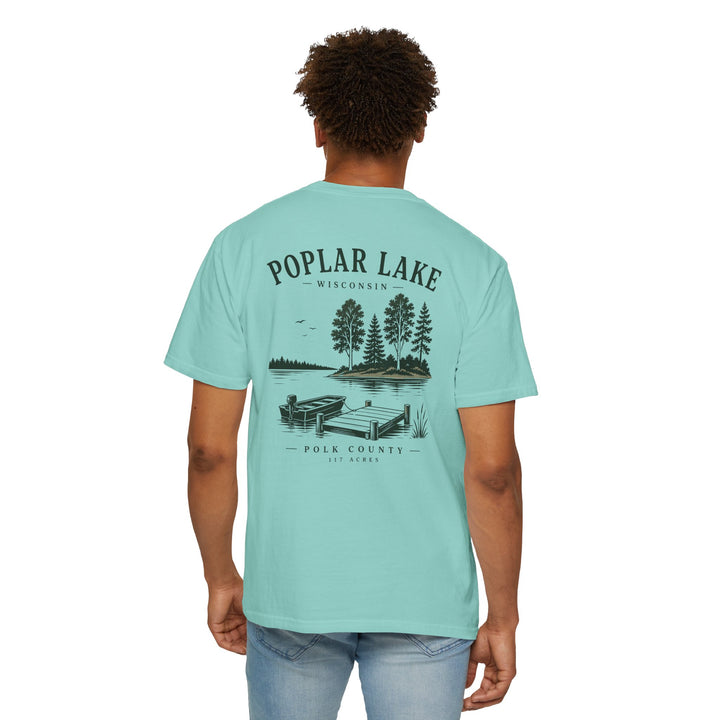 Poplar Lake T-Shirt — Scenic Wisconsin Lake Graphic Tee