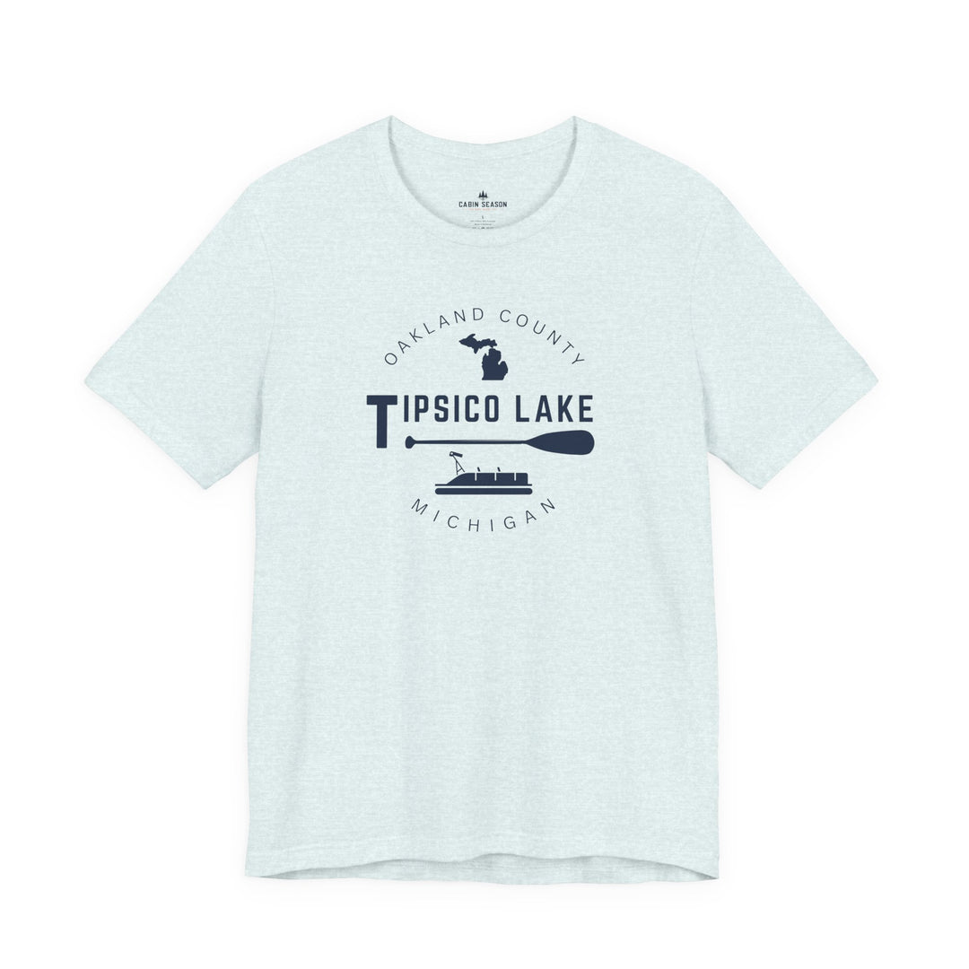 Tipsico Lake Tee — Oakland County Michigan Lake Shirt