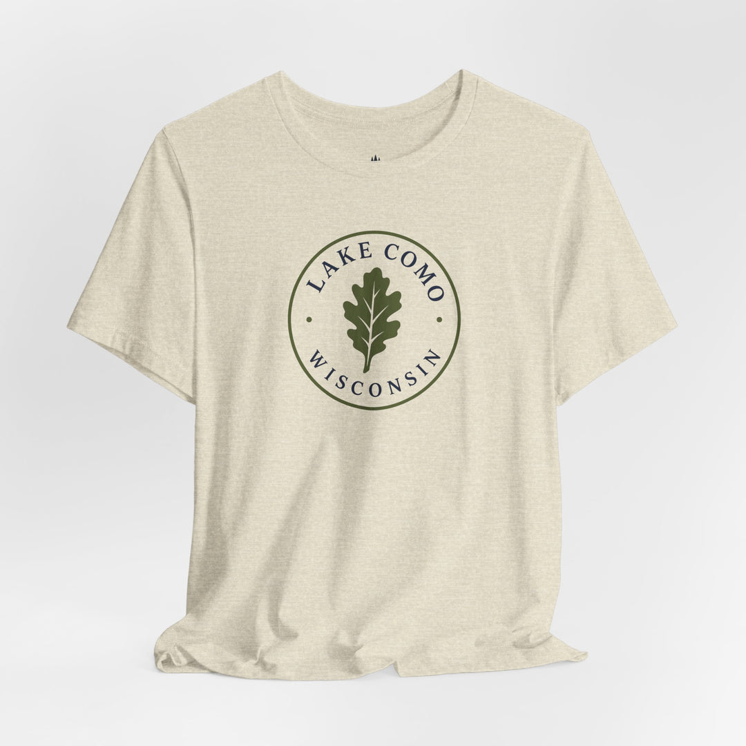 Lake Como Wisconsin Oak Leaf Tee
