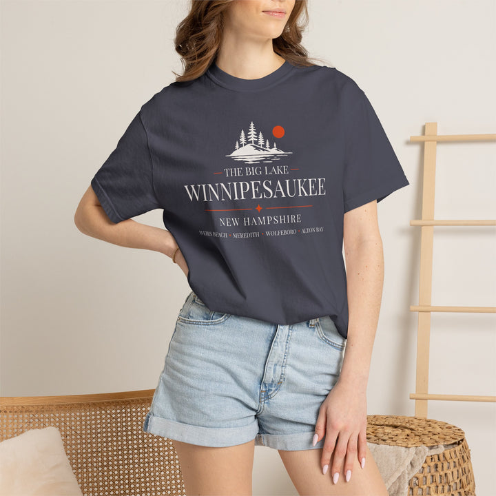 Lake Winnipesaukee New Hampshire T-Shirt — The Big Lake Island Tee