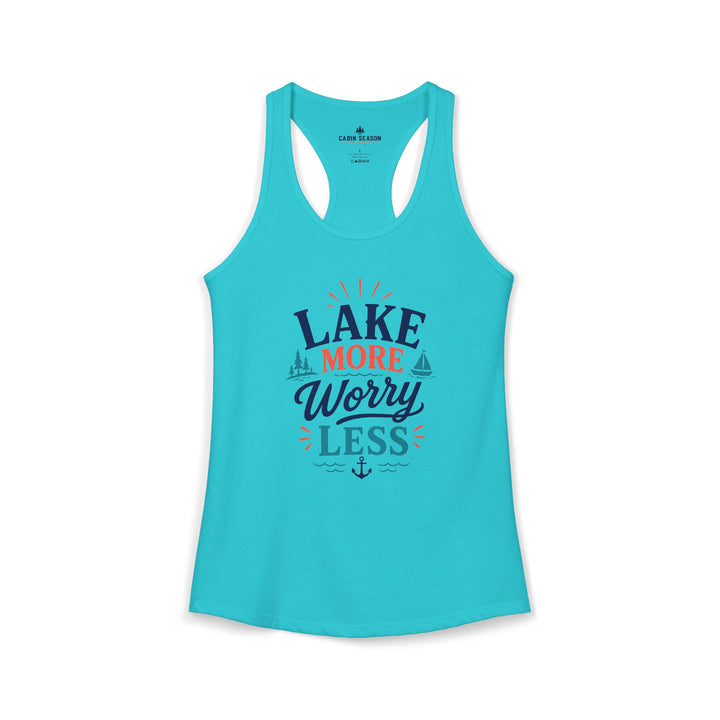 Lake More Worry Less Tank Top | Women&