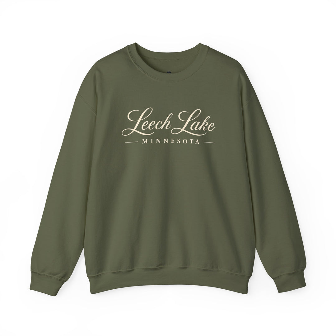 Leech Lake Minnesota Crewneck Sweatshirt