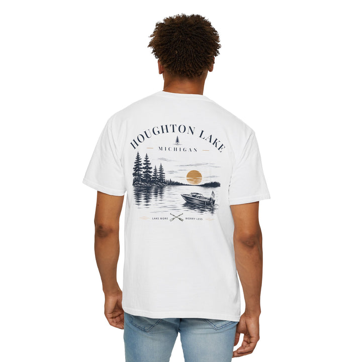 Houghton Lake Michigan Vintage Tee