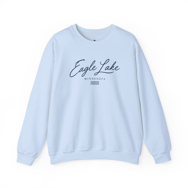 Eagle Lake Minnesota Crewneck Sweatshirt