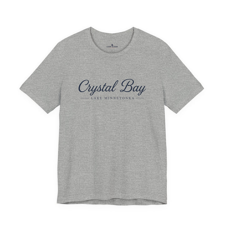 Crystal Bay Lake Minnetonka Tee - Lake Minnetonka Script T‑Shirt