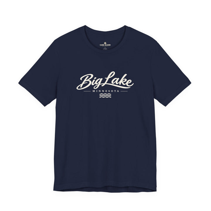 Big Lake Minnesota T-Shirt - Big Lake Script Tee