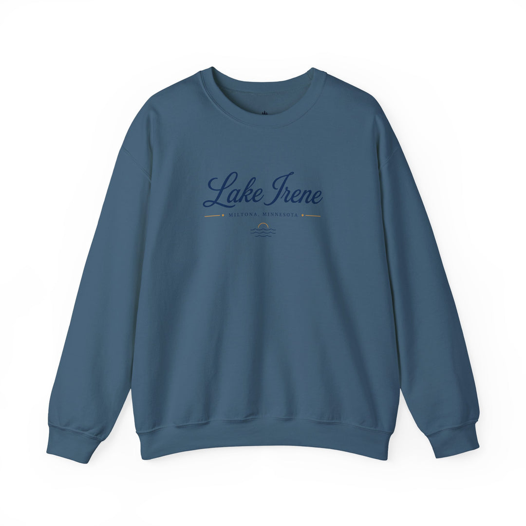 Lake Irene Miltona, Minnesota Crewneck Sweatshirt