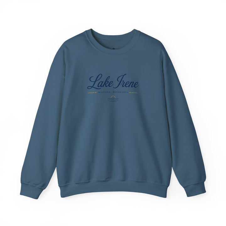 Lake Irene Miltona, Minnesota Crewneck Sweatshirt