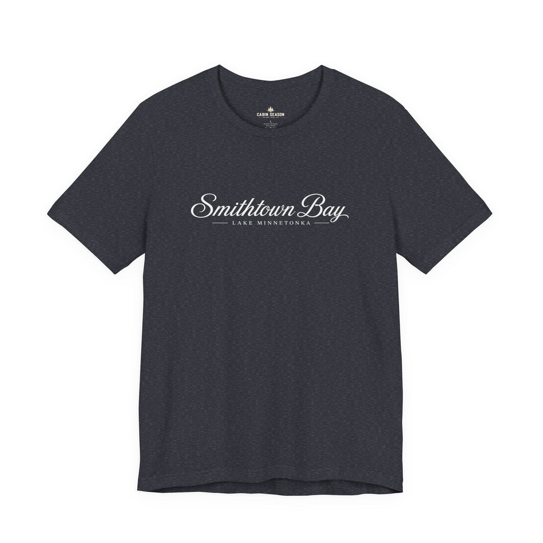 Smithtown Bay Script Tee - Lake Minnetonka Short Sleeve T-Shirt