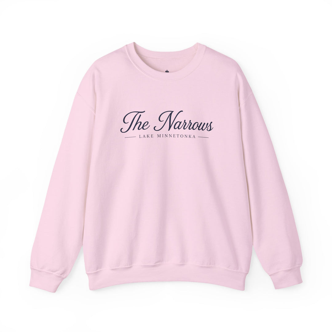 The Narrows Crewneck Sweatshirt - Lake Minnetonka Script Pullover
