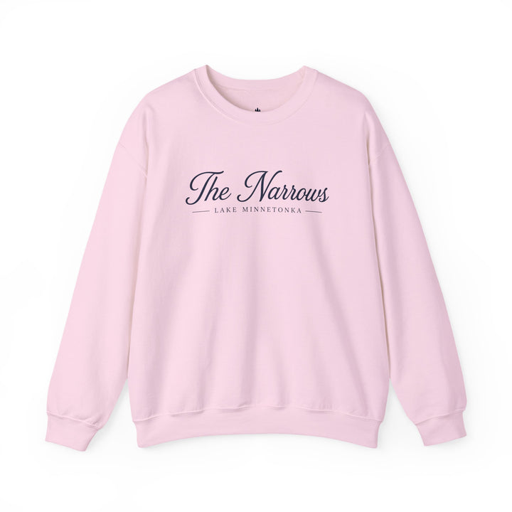 The Narrows Crewneck Sweatshirt - Lake Minnetonka Script Pullover