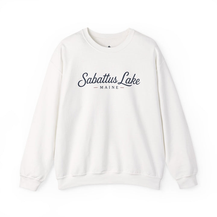 Sabattus Lake Maine Crewneck Sweatshirt