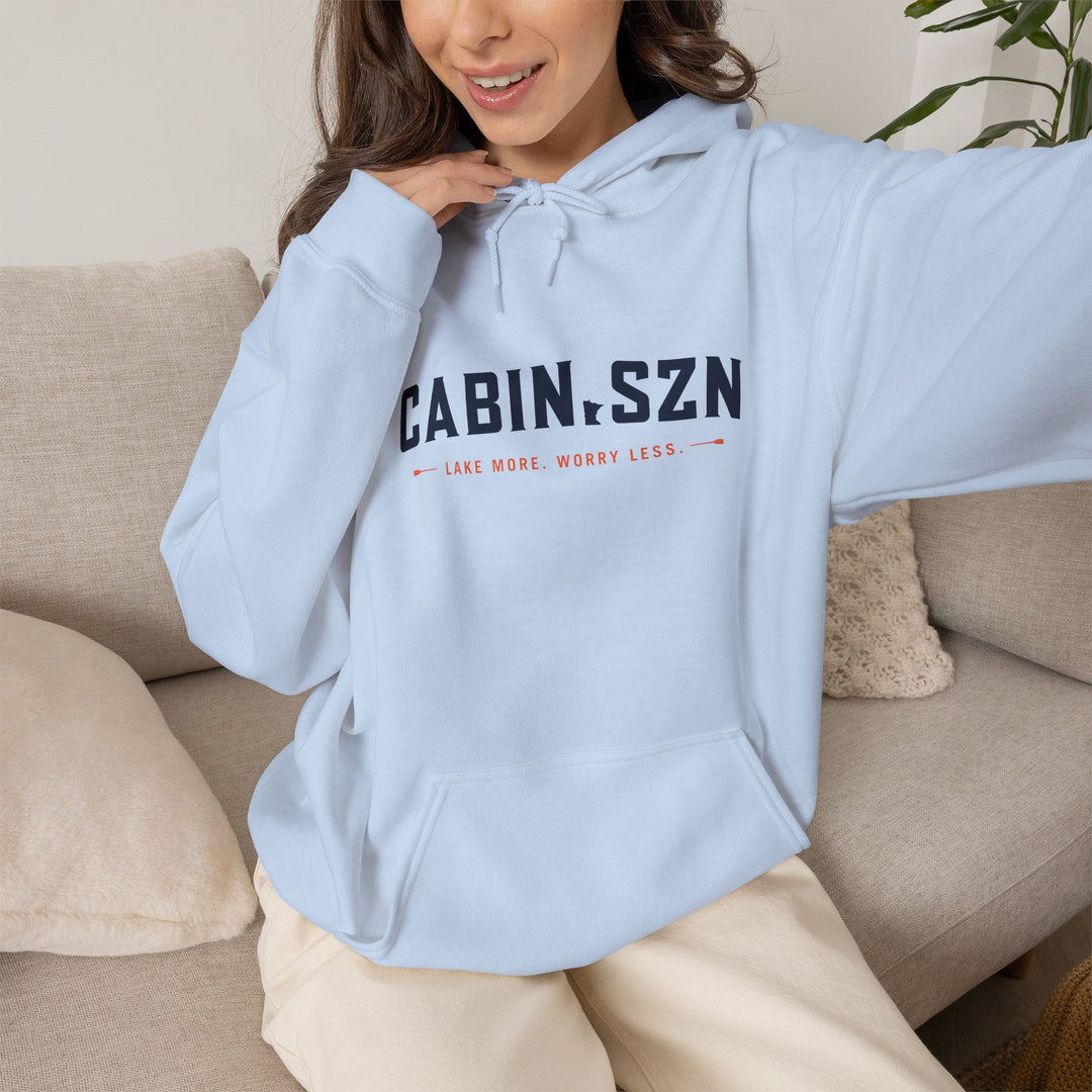 Minnesota Cabin SZN Hoodie – Cozy MN Cabin Season Pullover