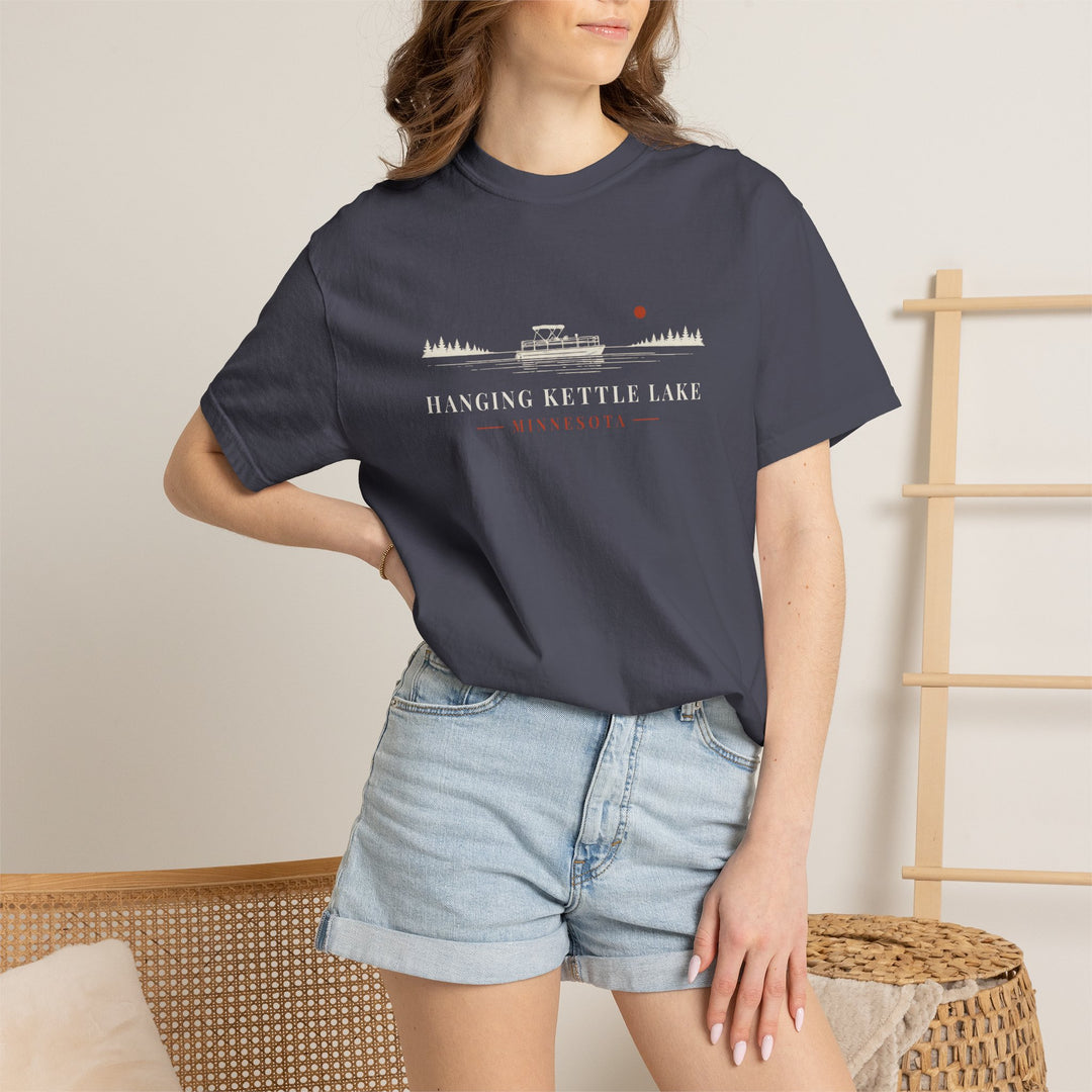 Hanging Kettle Lake Pontoon Tee