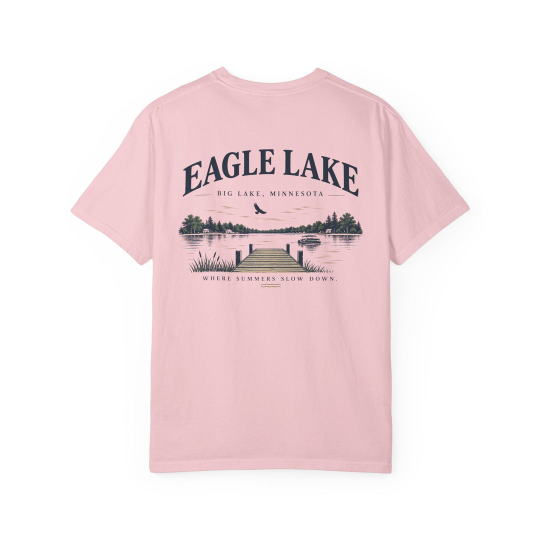 Eagle Lake T-Shirt - Vintage Lakeside Graphic (Eagle Lake - Big Lake, MN)