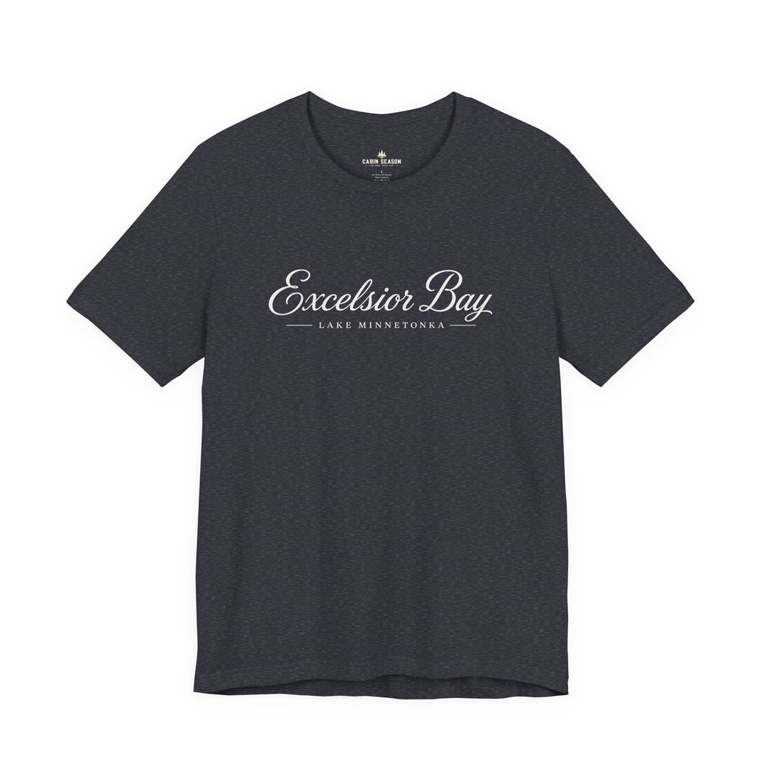 Excelsior Bay Lake Minnesota Script Tee